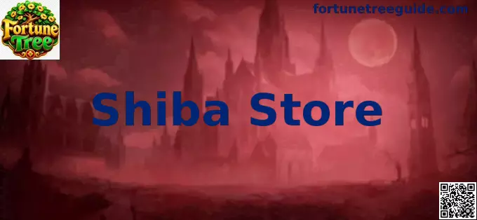 Shiba Store en pantalla completa para revisar detalles visuales del simulador