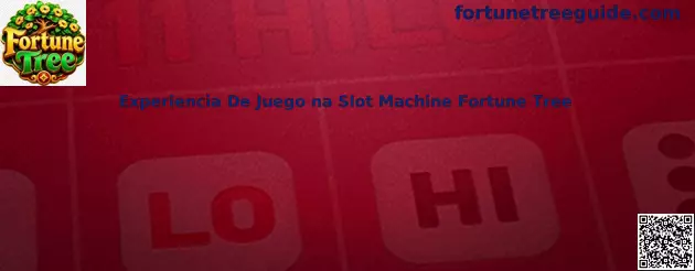 Experiencia De Juego na Slot Machine Fortune Tree