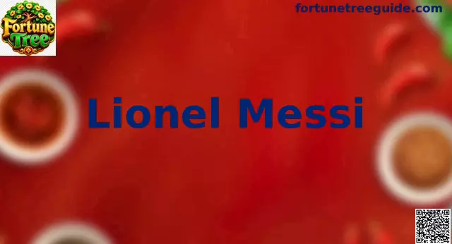 Lionel Messi en el campo