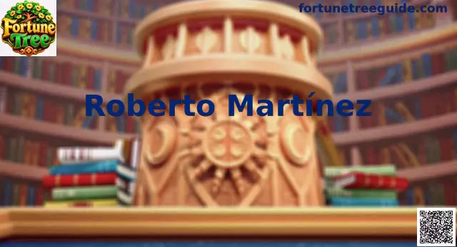Roberto Martínez en el campo